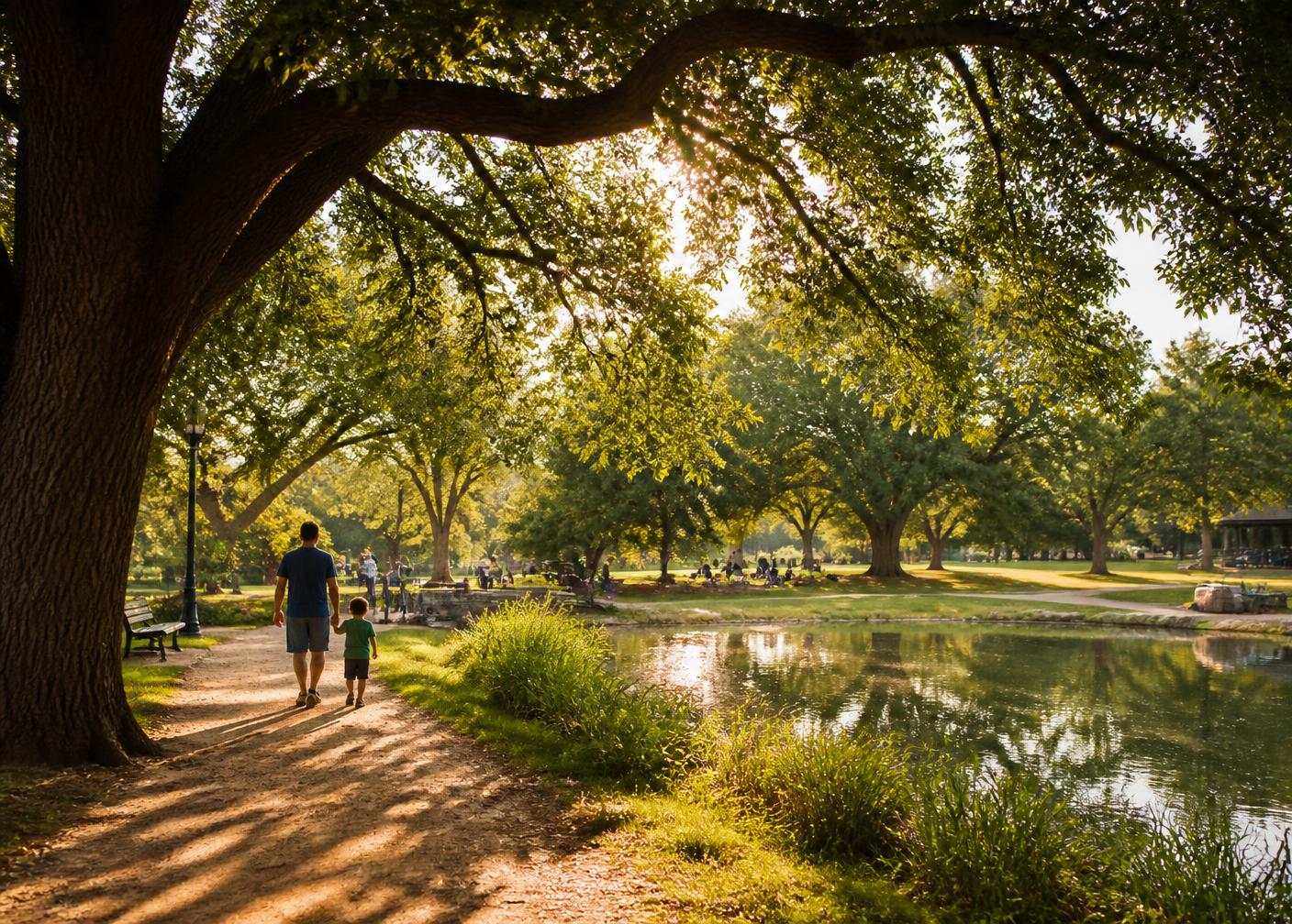 Waterloo Park in Denison, Texas